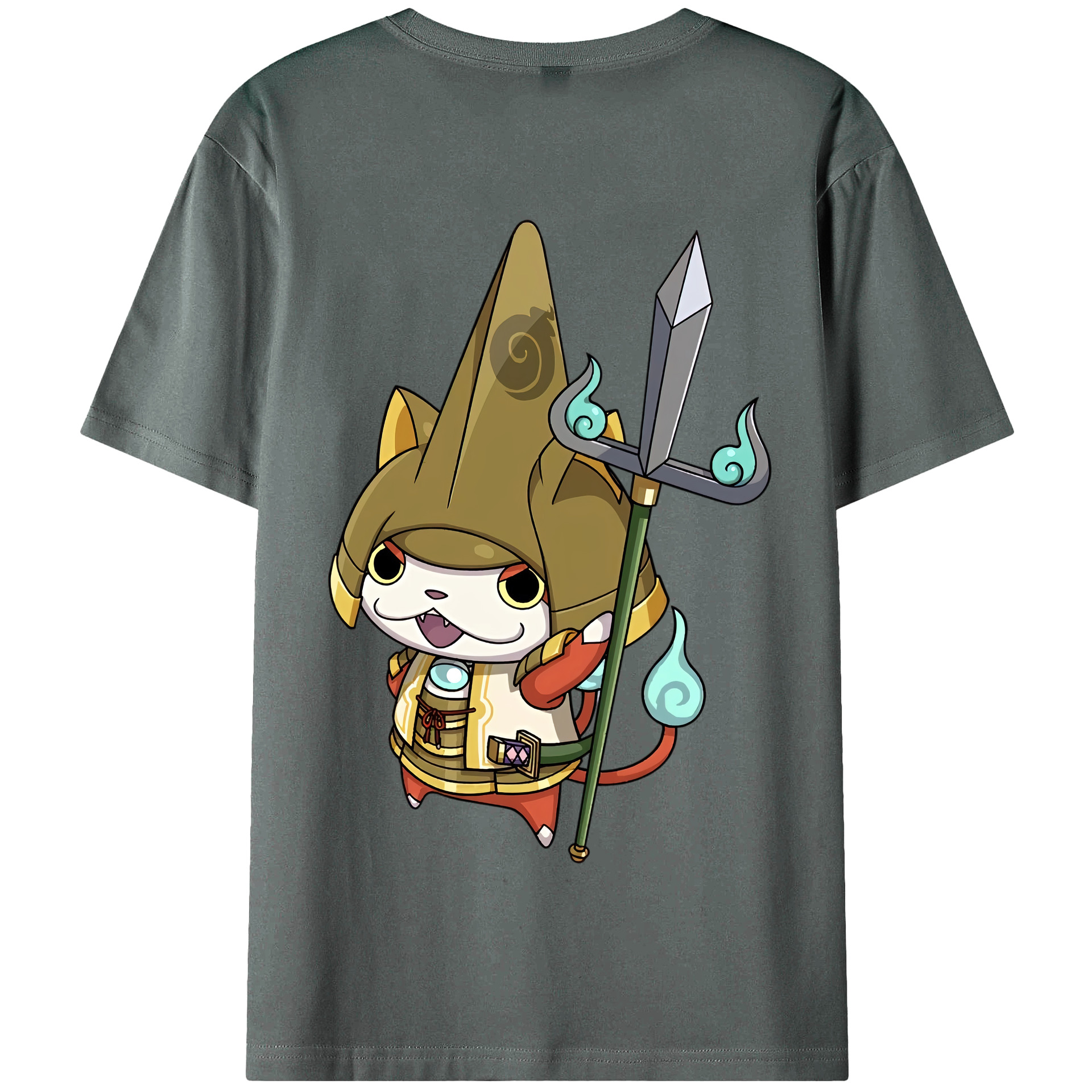 （画像用） 妖怪ウォッチ Yo-kai Watch 綿100％半袖Tシャツ（背面プリント）